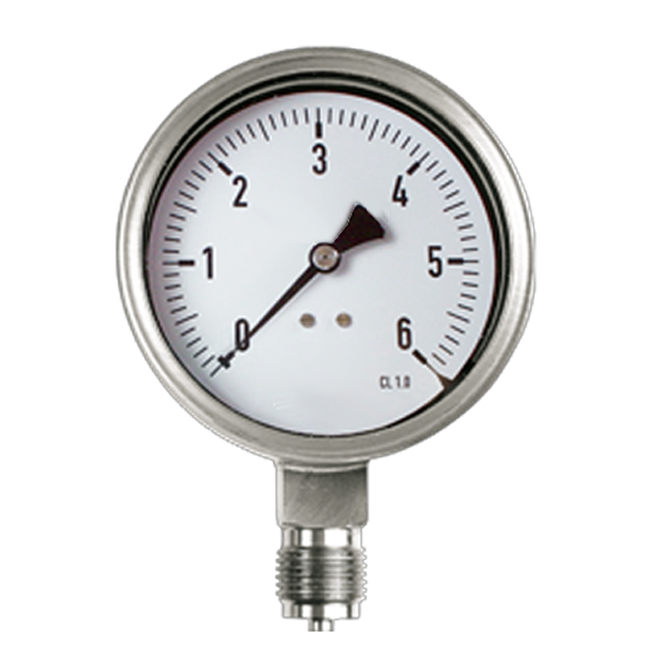 Threaded Stainless Steel Pressure Gauge